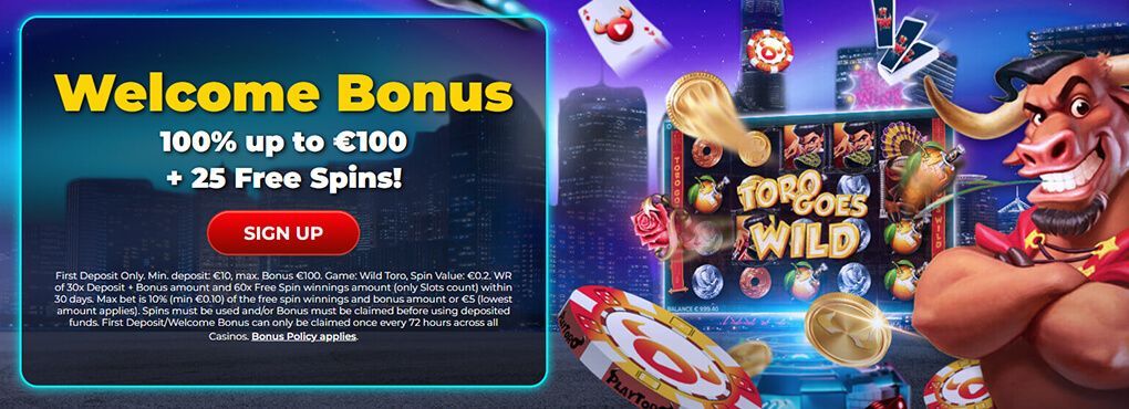 PlayToro Casino No Deposit Bonus Codes