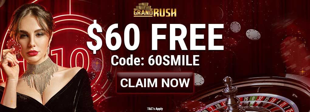Grand Rush Casino No Deposit Bonus Codes