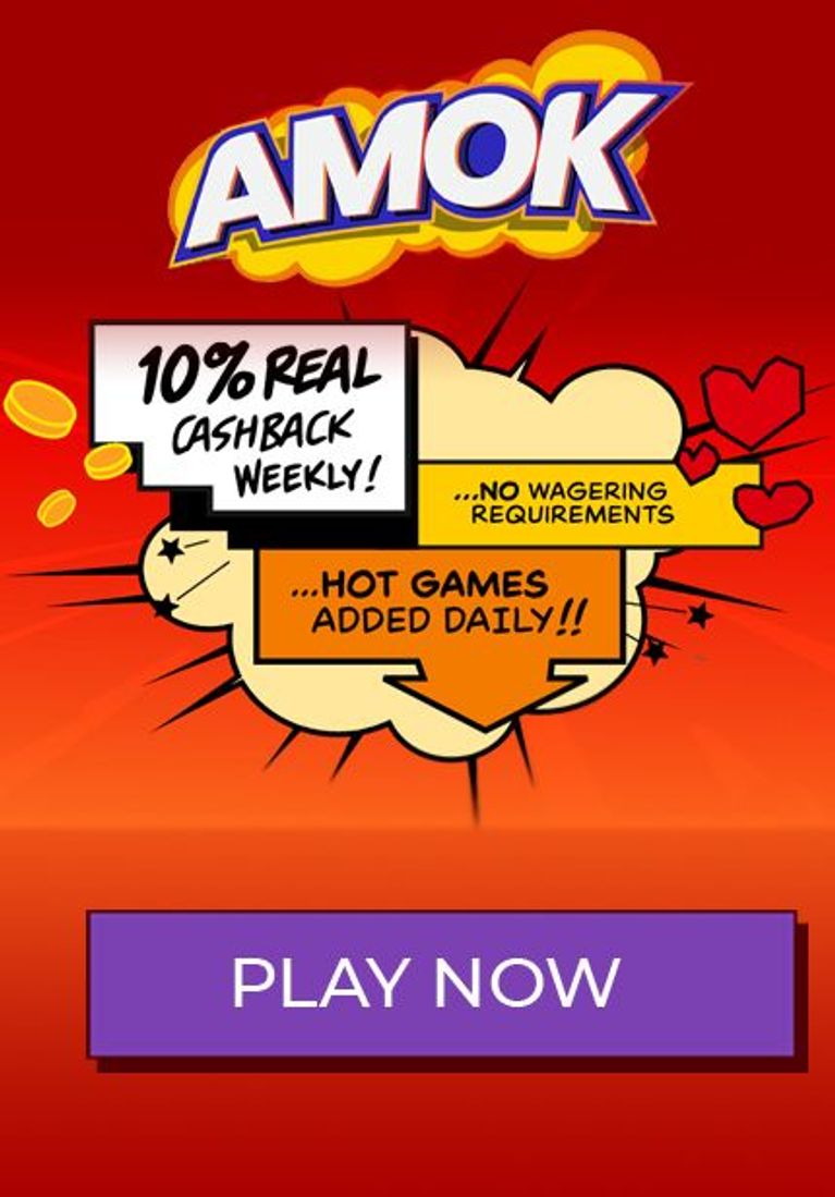 Amok Casino No Deposit Bonus Codes