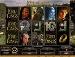 The Lord of the Rings - The Fellowship of the Ring Slots