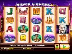 Silver Lioness 4x Slots